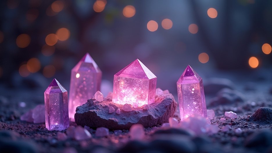 Ametiszt kristályok, a holisztikus egészség támogatására