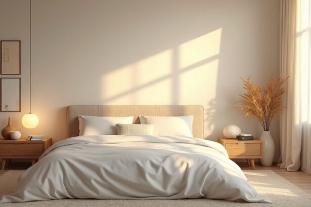 Tiszta és rendezett hálószoba betegség esetén