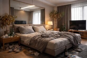 Káosz a hálószobában: rendetlenség és feng shui hibák