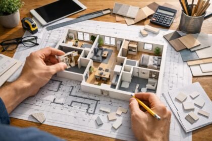 Lakás alaprajzának tervezése, hiányzó területek orvoslása Feng Shui szerint.