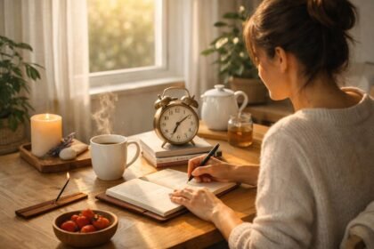 Napi rituálék a harmónia érdekében: írás és relaxáció