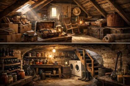 Feng shui inspirációval teli padlás és pince