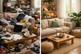 Otthon átalakítása a káoszból nyugalom szigetévé, feng shui elemekkel.