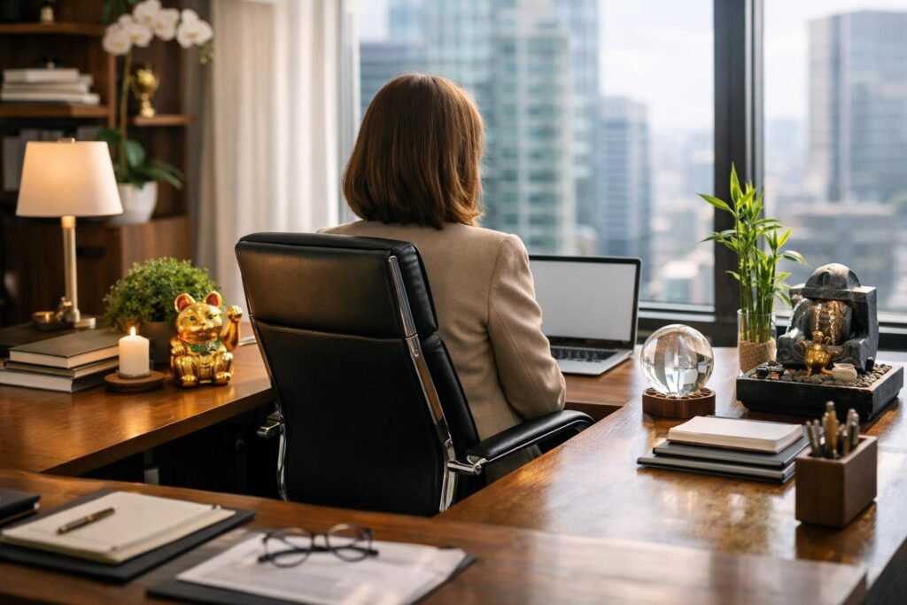 Feng shui íróasztal és megfelelő elhelyezés munkahelyen