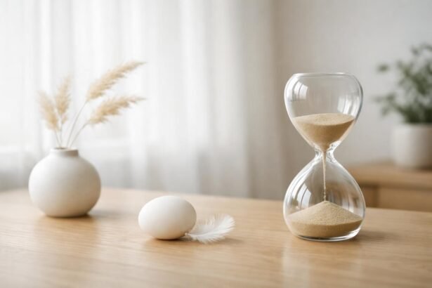 Homokóra, tojás és szárított növények harmonikus otthoni környezetben