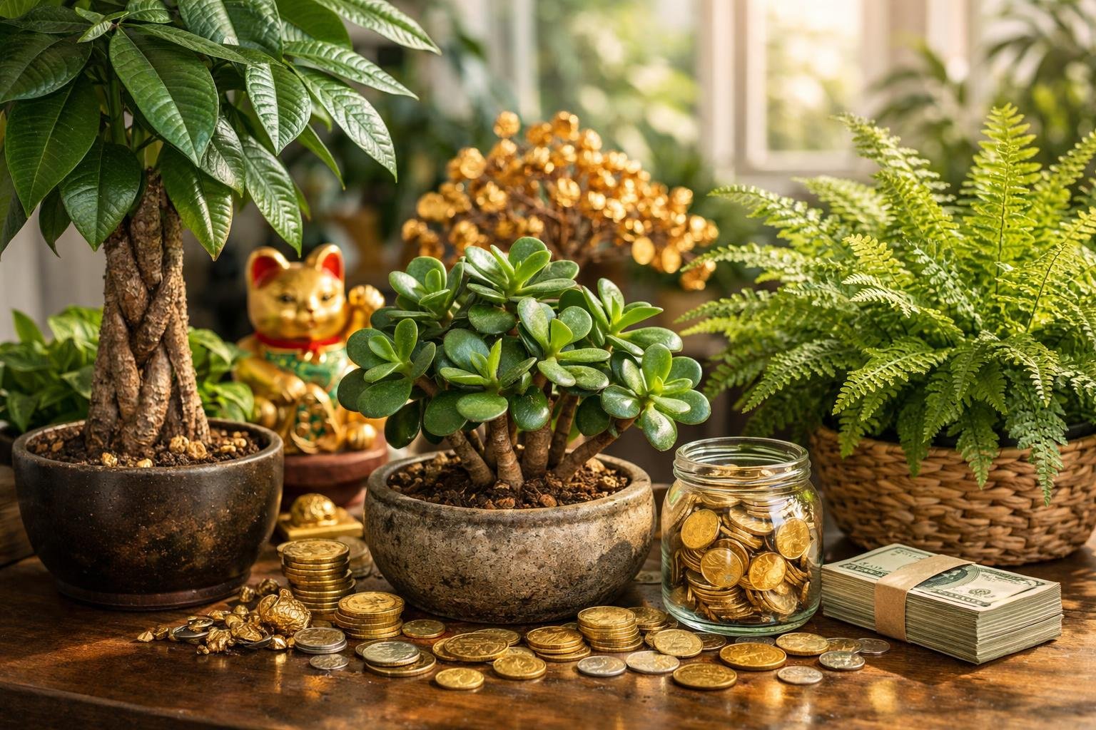 Növények, amik vonzzák a pénzügyi bőséget az otthonban.